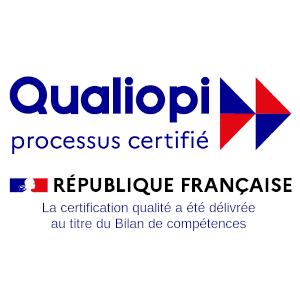 Logo de la certification Qualiopi au titre du Bilan de compétences