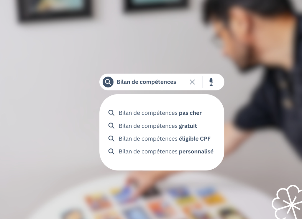 personne recherchant un bilan de compétences pas cher